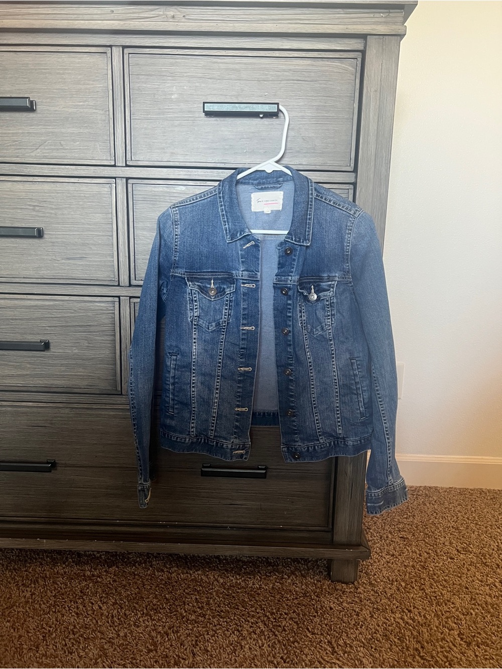 Vince Camuto Medium Blue Denim Jacket